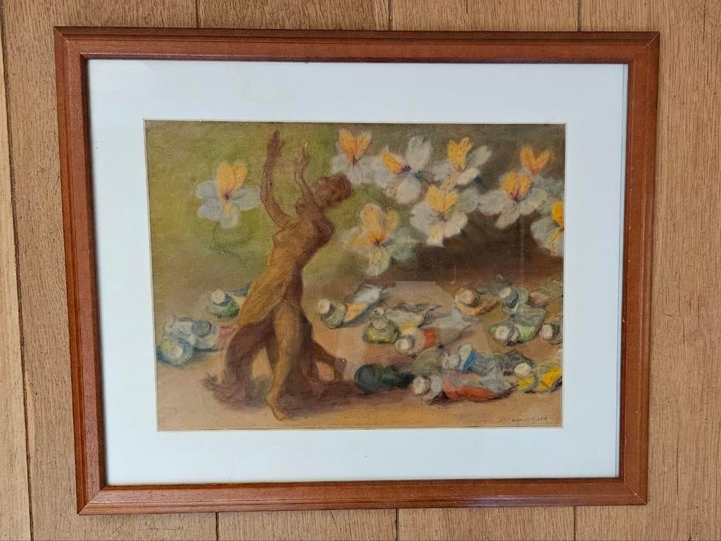 Pastel stilleven Blok vd Velden, Ophalen