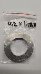 Nikkel strip. 0.2mm x 8mm x 2 meter. 18650 accu spot lassen, Ophalen of Verzenden, Nieuw