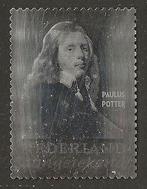Zilveren persoonlijke zegel Paulus Potter, postfris, Ophalen of Verzenden, Postfris