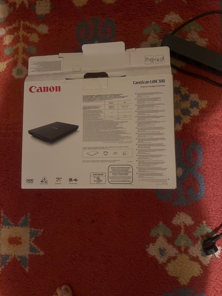 Canon CanoScan LiDE 300 Easy & Compact Scanner, Computers en Software, Scanners, Nieuw, Documentscanner, Windows, Ophalen of Verzenden
