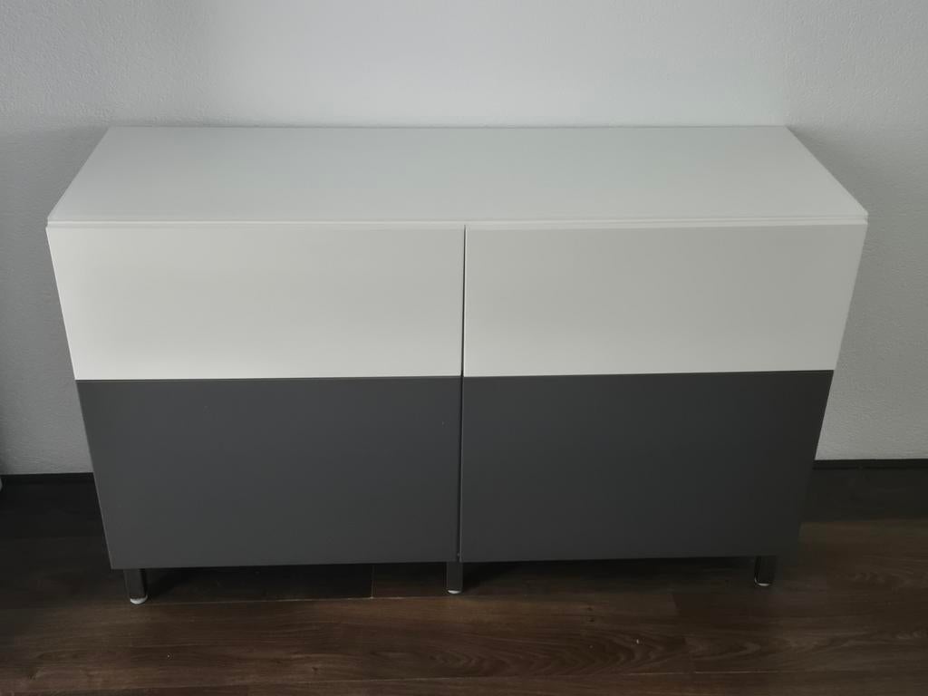 IKEA BESTÅ Opbergcombinatie met deuren/lades, Ophalen