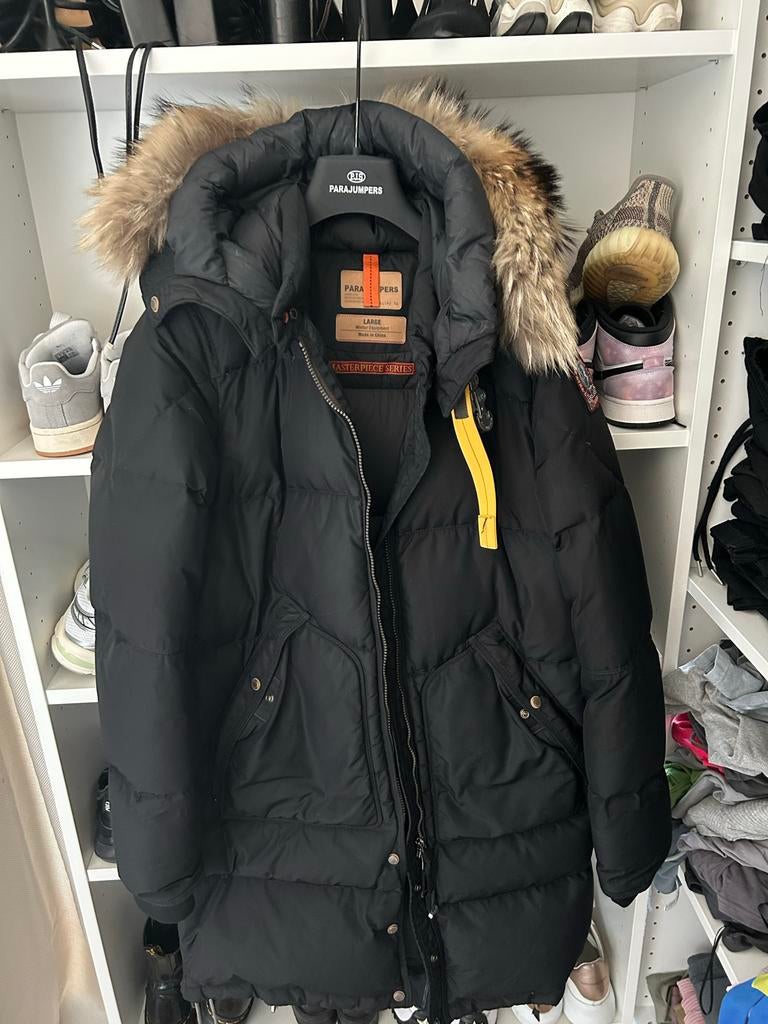 Parajumpers Winterjas - Gebruikt maar in goede staat, Ophalen of Verzenden, Zo goed als nieuw, Zwart