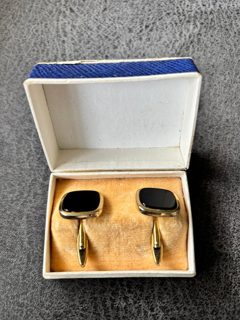 Manchetknopen 1930 Deventer in orginele doos, Verzenden, Nieuw, Overige materialen