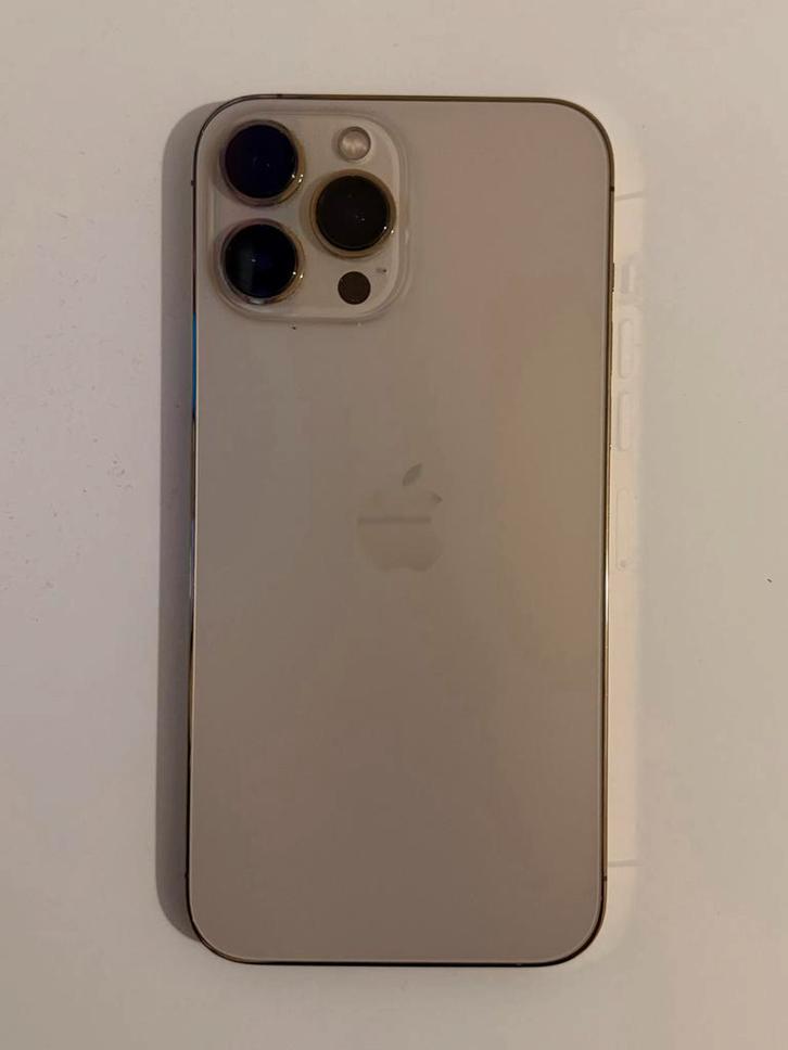 iPhone 13 Pro Max Goud 128GB, Telecommunicatie, Mobiele telefoons | Apple iPhone, Zo goed als nieuw, 128 GB, Zonder abonnement