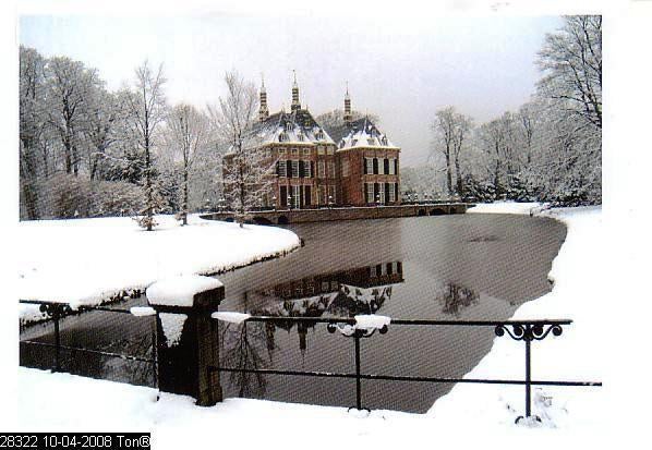 Ansichtkaart	Voorschoten	Kasteel Duivenvoorde, Verzenden, 1980 tot heden, Gelopen, Zuid-Holland