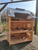 Houten poppenhuis, Ophalen, Gebruikt, Poppenhuis