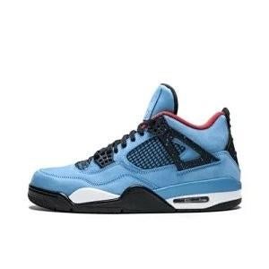 Nike Air Jordan 4 Retro Travis Scott Cactus Jack, Ophalen of Verzenden, Nieuw, Blauw, Jordan
