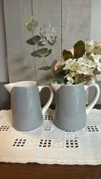 2 grijze kannetjes Marieke At Home, Ophalen of Verzenden, Zo goed als nieuw, Overige stijlen, Overige typen