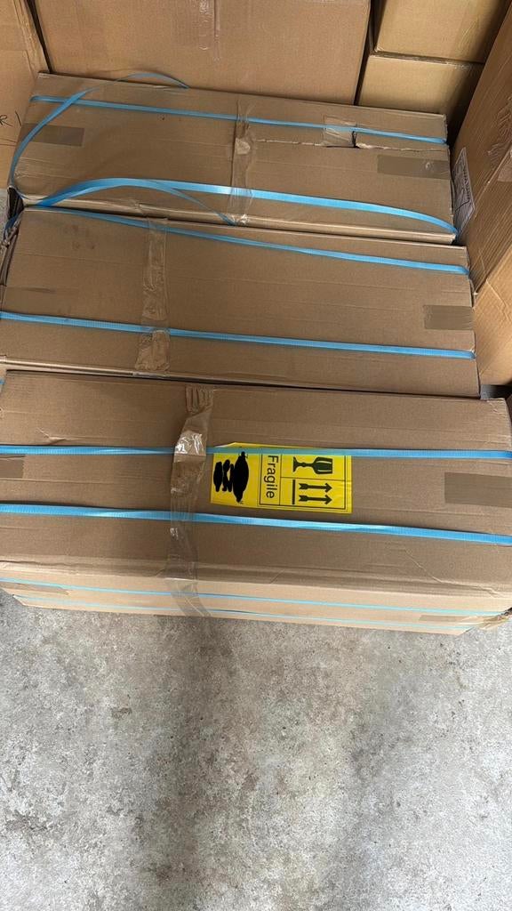 Renovlies behang 150g, 300m² incl. lijm & voorstrijk, Ophalen, 75 m² of meer, Wit