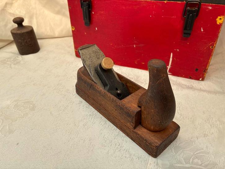 Nooitgedagt Reform hoornschaaf met Berg Eskilstuna beitel, Antiek en Kunst, Antiek | Gereedschap en Instrumenten, Ophalen of Verzenden