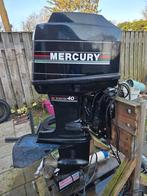 Mercury 40 autolube KORTSTAART met powertrim en ab, Watersport en Boten, Ophalen, Gebruikt, Elektrische start, 30 pk of meer