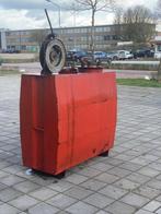 Olie opslagtank, Ophalen, Gebruikt