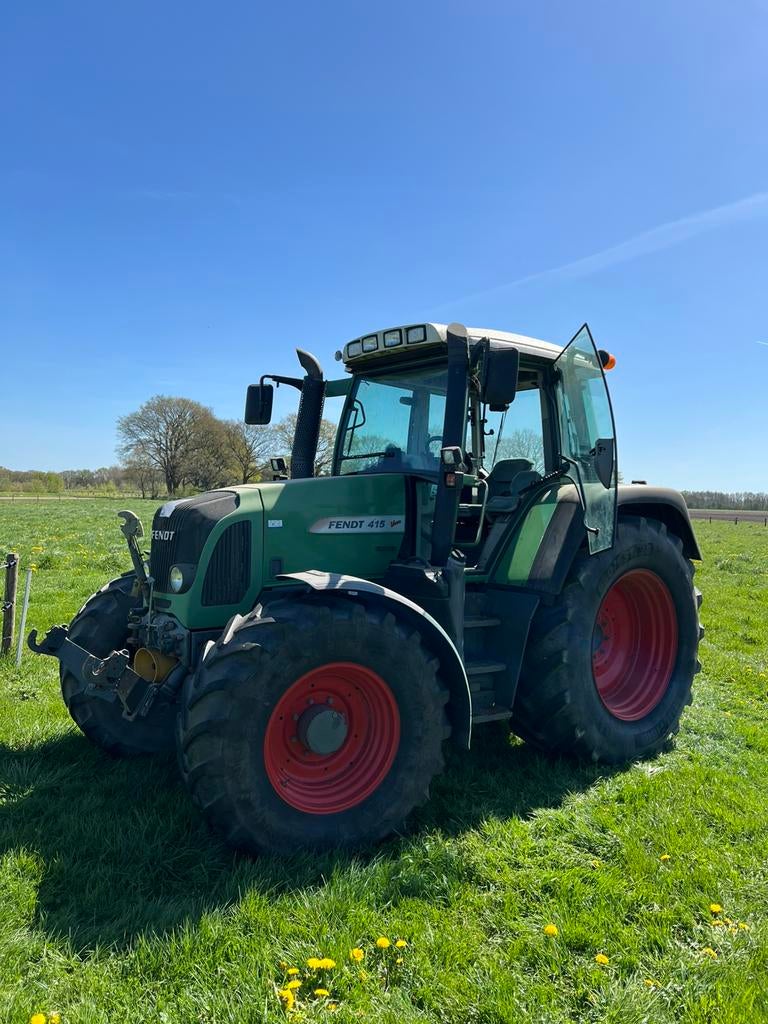 Fendt 415 vario van gestopte boer met 6745uur, Gebruikt, 120 tot 160 Pk, Ophalen of Verzenden, Fendt