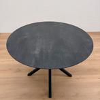 Ronde eettafel HPL 110cm - 10% Korting, Huis en Inrichting, Tafels | Eettafels, Rond, Ophalen of Verzenden, Zo goed als nieuw
