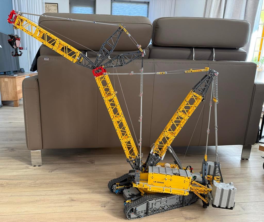 Lego Technic Kraan LR 13000, Lego, Ophalen of Verzenden, Zo goed als nieuw, Complete set
