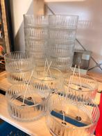 16 glazen voor kaarsen maken, Ophalen, Overige materialen, Overige kleuren, Nieuw