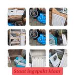 Partij brocante woonaccessoires, Ophalen