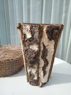 Bloempot van boomschors, Ophalen of Verzenden, Zo goed als nieuw, Balkon, Aardewerk