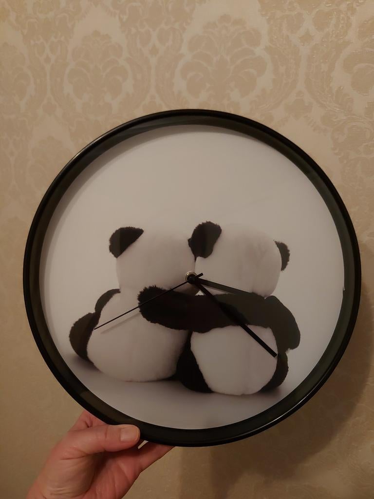 Pandaklok zgan, Ophalen of Verzenden, Zo goed als nieuw, Overige soorten, Overige typen