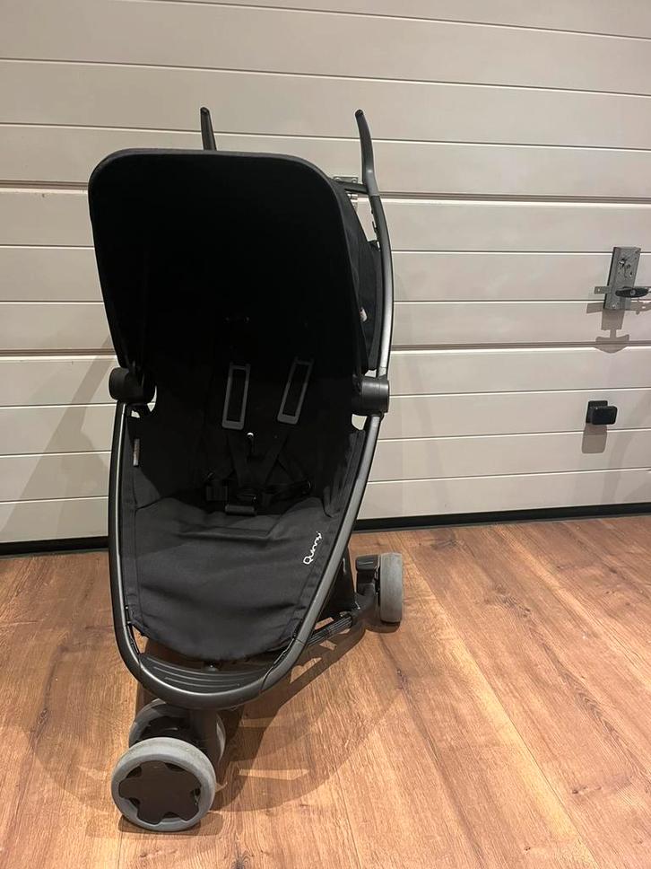 Quinny Zapp Xpress Black Buggy - Wendbaar & Klein Opvouwbaar, Kinderen en Baby's, Buggy's, Zo goed als nieuw, Quinny, Ophalen