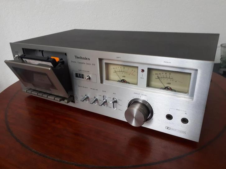 Technics RS-616 (1978), Audio, Tv en Foto, Cassettedecks, Enkel, Overige merken, Tape counter, Ophalen