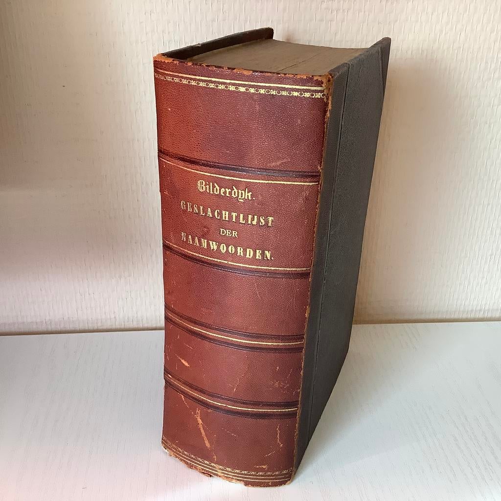 Willem Bilderdijk Verklarende Geslachtlijst drie delen 1834, Verzenden