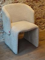 Teddy boucle fauteuil wit NIEUW - Loungechair, Ophalen of Verzenden, Nieuw, 75 tot 100 cm, 50 tot 75 cm