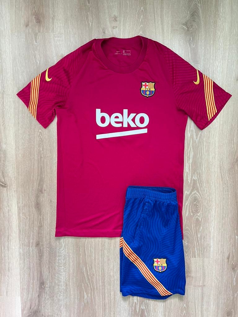 FC Barcelona trainingsset Nike 20/21 Maat M, Maat 48/50 (M), Ophalen of Verzenden, Nike, Nike