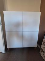 IKEA Besta Kledingkast Babykamer met Eikenhouten Poten, Met deur(en), Gebruikt, 100 tot 150 cm, 100 tot 150 cm