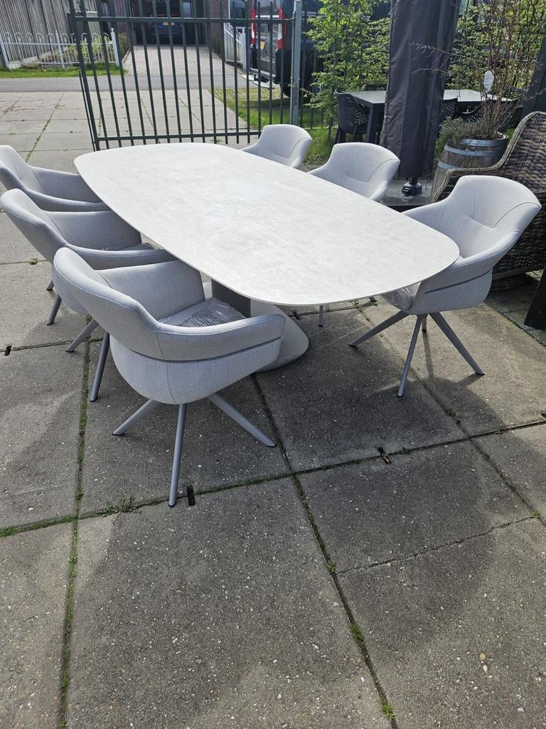 ALL WEATHER TUINSET GARDEN IMPRESSIONS met draaibare stoelen, Tuin en Terras, Tuinmeubel-accessoires, Ophalen, Nieuw