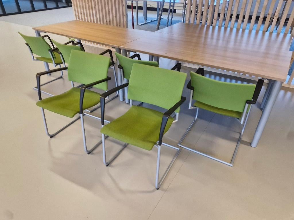 6x Casala Feniks vergaderstoel / eetkamerstoel groen, Huis en Inrichting, Stoelen, Rolweg 10, 4104 AV Culemborg, Gebruikt, Info@casala.com