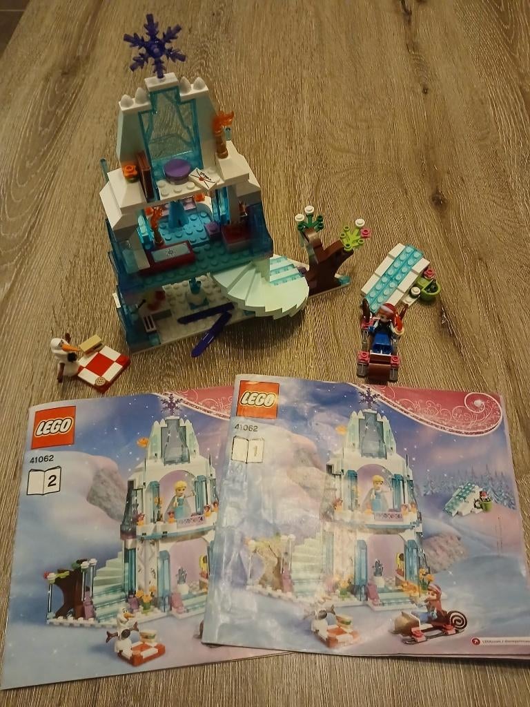 Lego Disney Princess Frozen 41062  Elsa’s ijskasteel, Ophalen of Verzenden, Zo goed als nieuw, Complete set, Lego