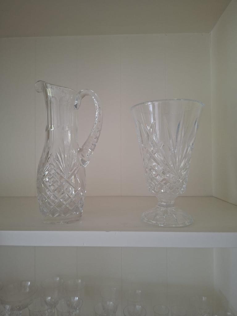 Kristal glazen, Antiek en Kunst, Ophalen