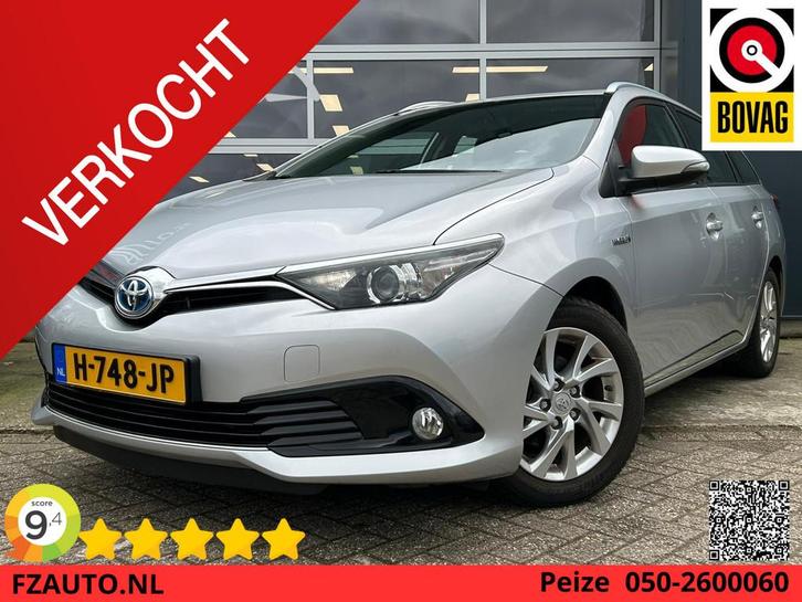 Toyota Auris Touring Sports 1.8 Hybrid Dynamic - Navigatie -, Auto's, Toyota, Bedrijf, Te koop, Auris, ABS, Airbags, Airconditioning
