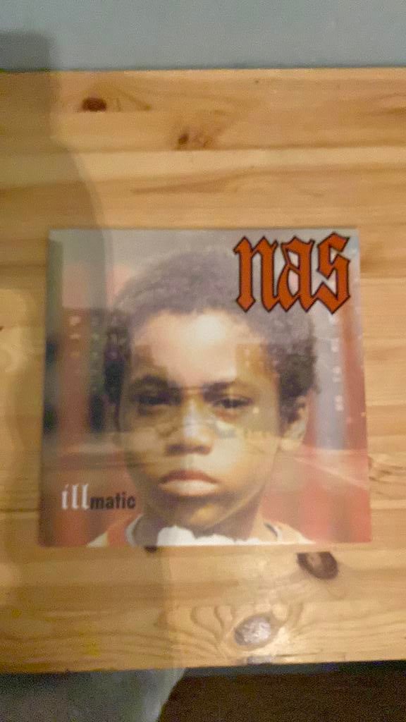 Plaat vinyl platenspeler ILLmatic Nas doorzichtige plaat, Cd's en Dvd's, Vinyl | Hiphop en Rap, Ophalen of Verzenden, 2000 tot heden
