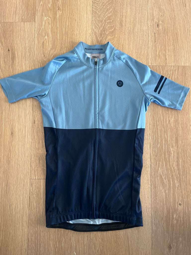 AGU Fiets Shirt Jongen Maat 152 - Zo goed als nieuw, Kinderen, Overige maten, Ophalen of Verzenden, Zo goed als nieuw