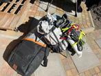 Complete Kiteset: Gaastra Spark 9m²+12m² & Brunotti Bord, Ophalen, Gebruikt, Kitesurf-set, Twintip
