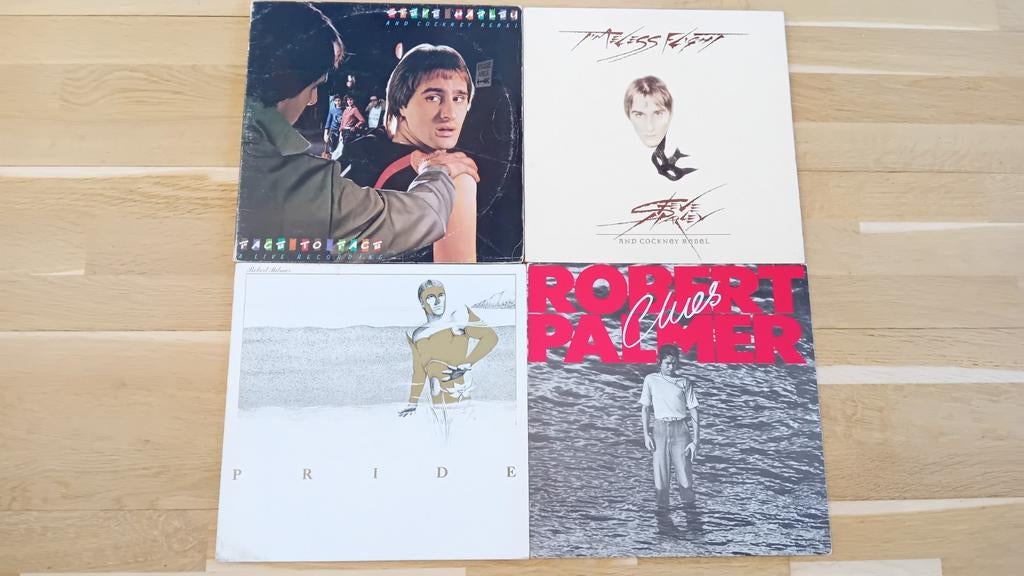 Verzameling lp's/ Diverse lp's Steve Harley en Robert Palmer, Cd's en Dvd's, Vinyl | Pop, Ophalen of Verzenden, Zo goed als nieuw