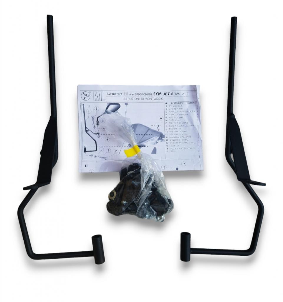 Windscherm beugel set / Sym Jet 125 / Symphony, Niet ingevuld, Frame, SYM, Niet ingevuld