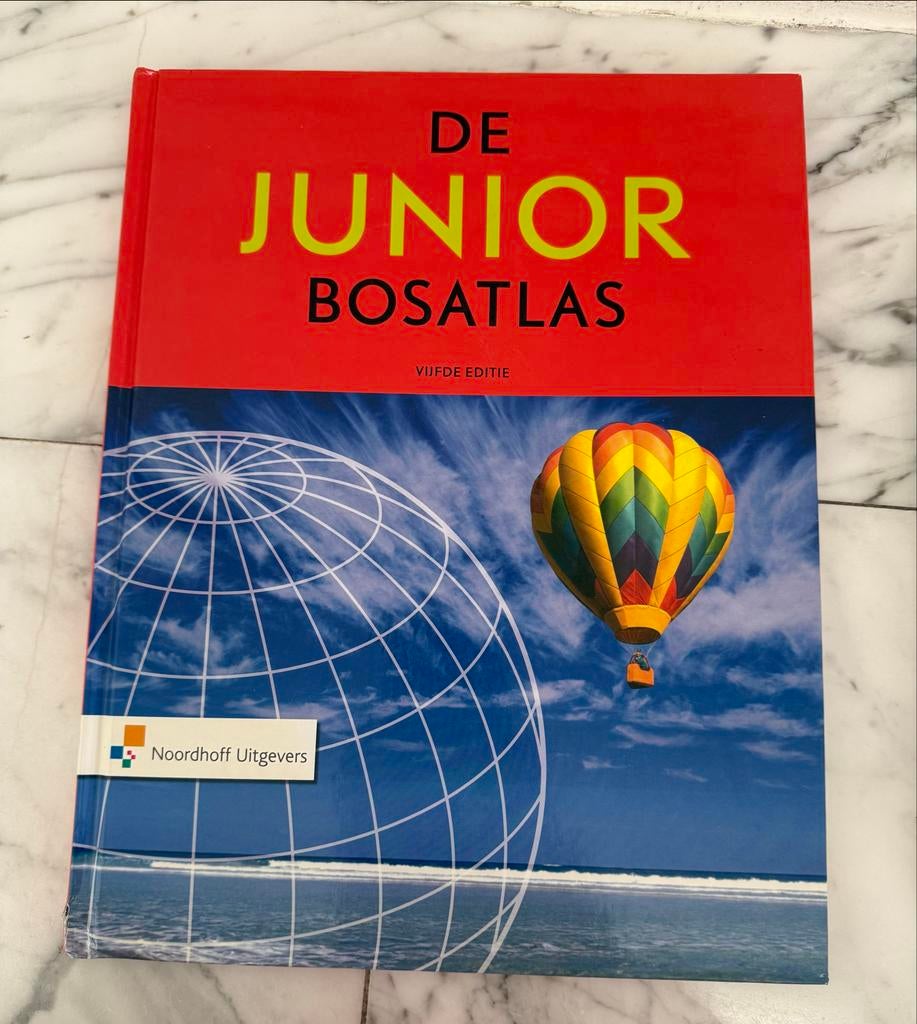 De Junior Bosatlas - Vijfde Editie, Boeken, Ophalen, Bosatlas, 2000 tot heden, Zo goed als nieuw