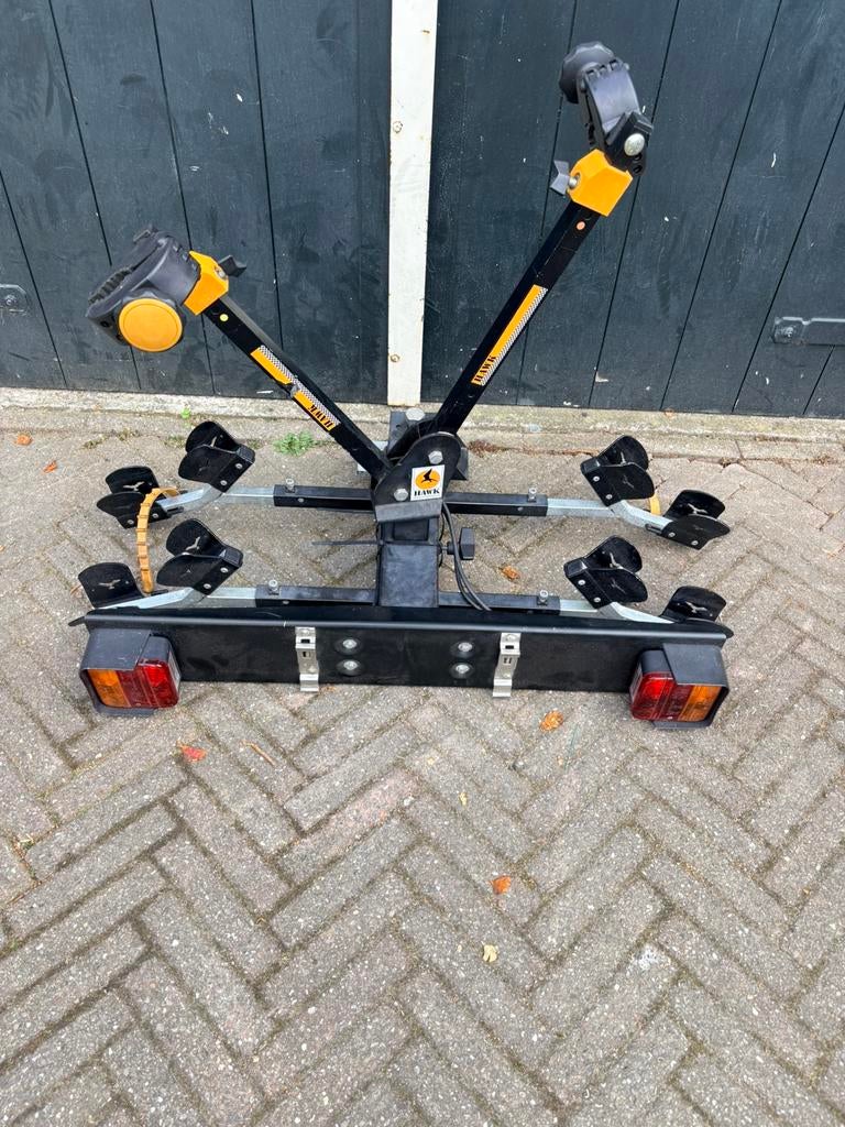 Fietsendrager Hawk, Ophalen, Gebruikt, Trekhaakdrager