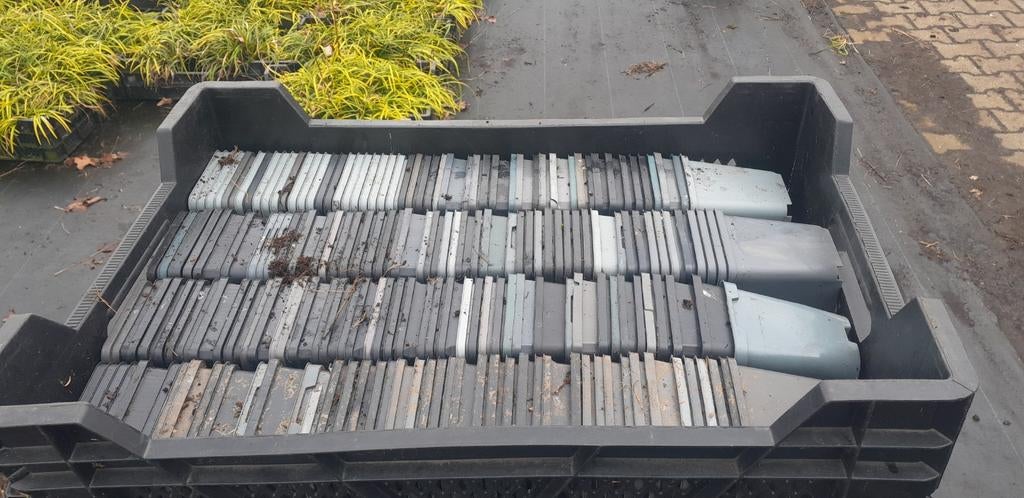 Kisten met P9 Kweekpotten - 350 tot 400 per kist, Tuin en Terras, Bloempotten, Kunststof, Gebruikt, Ophalen of Verzenden, Balkon