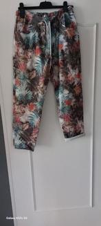 Leuke stretch broek met print, Zwart, Maat 46/48 (XL) of groter, Nieuw, Ophalen of Verzenden