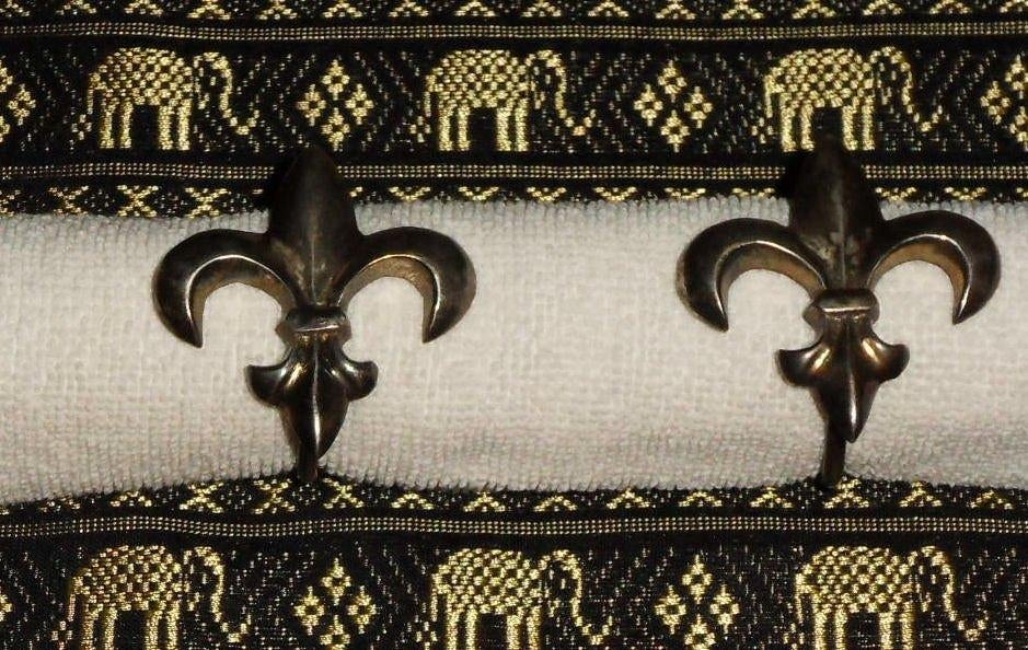 Fleur de Lys servetringen 2 x Brocante, Ophalen of Verzenden