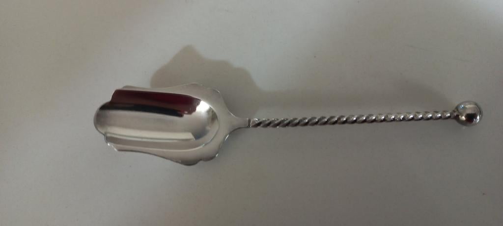 Douwe Egberts Verzilverd Suikerlepel, Ophalen of Verzenden