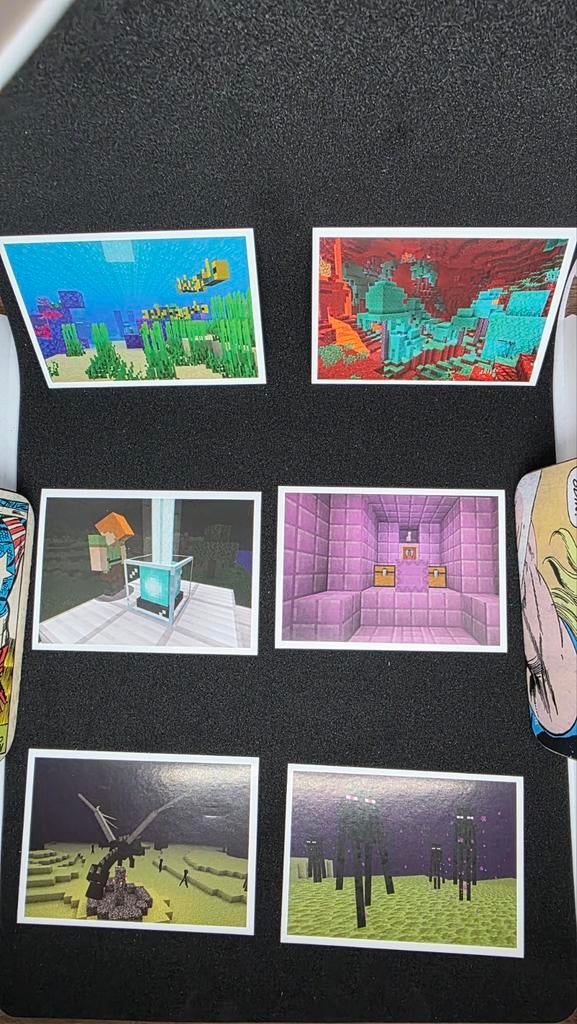 Minecraft Treasure Stickeralbum 2021 (in sleeve), Ophalen of Verzenden, Zo goed als nieuw, Overige typen