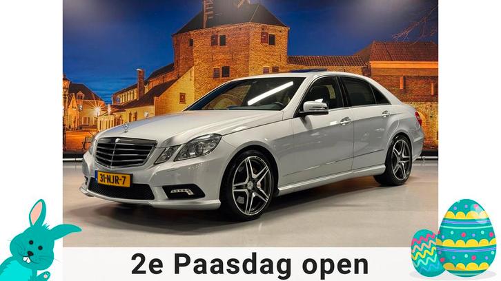 Mercedes-Benz E-klasse 500 Avantgarde AMG Automaat Leer Schu, Auto's, Mercedes-Benz, Bedrijf, Te koop, E-Klasse, ABS, Achteruitrijcamera