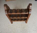Houten wijnrek voor 12 flessen, Ophalen, Gebruikt, Minder dan 5 flessen, Minder dan 50 cm