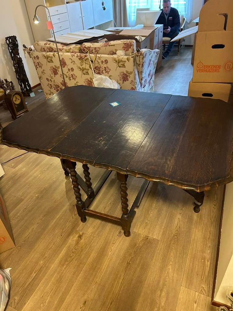 Mooie klassieke gateleg tafel, Ophalen of Verzenden