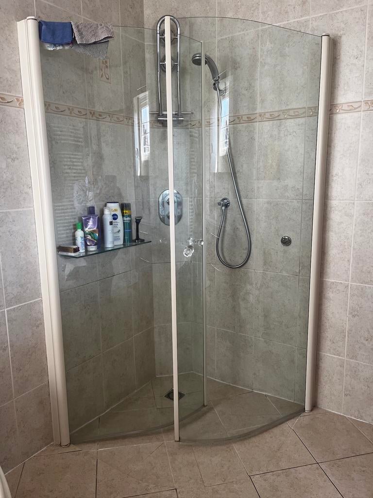 Hlafronde douche deuren, Ophalen, Gebruikt